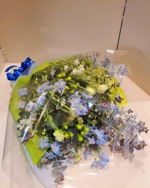 ブルーとグリーン｜「花里」　（神奈川県逗子市の花キューピット加盟店 花屋）のブログ