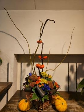 ハロウィンアレンジ｜「花里」　（神奈川県逗子市の花キューピット加盟店 花屋）のブログ