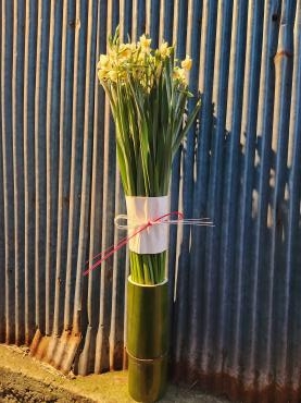 水仙のアレンジ｜「花里」　（神奈川県逗子市の花キューピット加盟店 花屋）のブログ