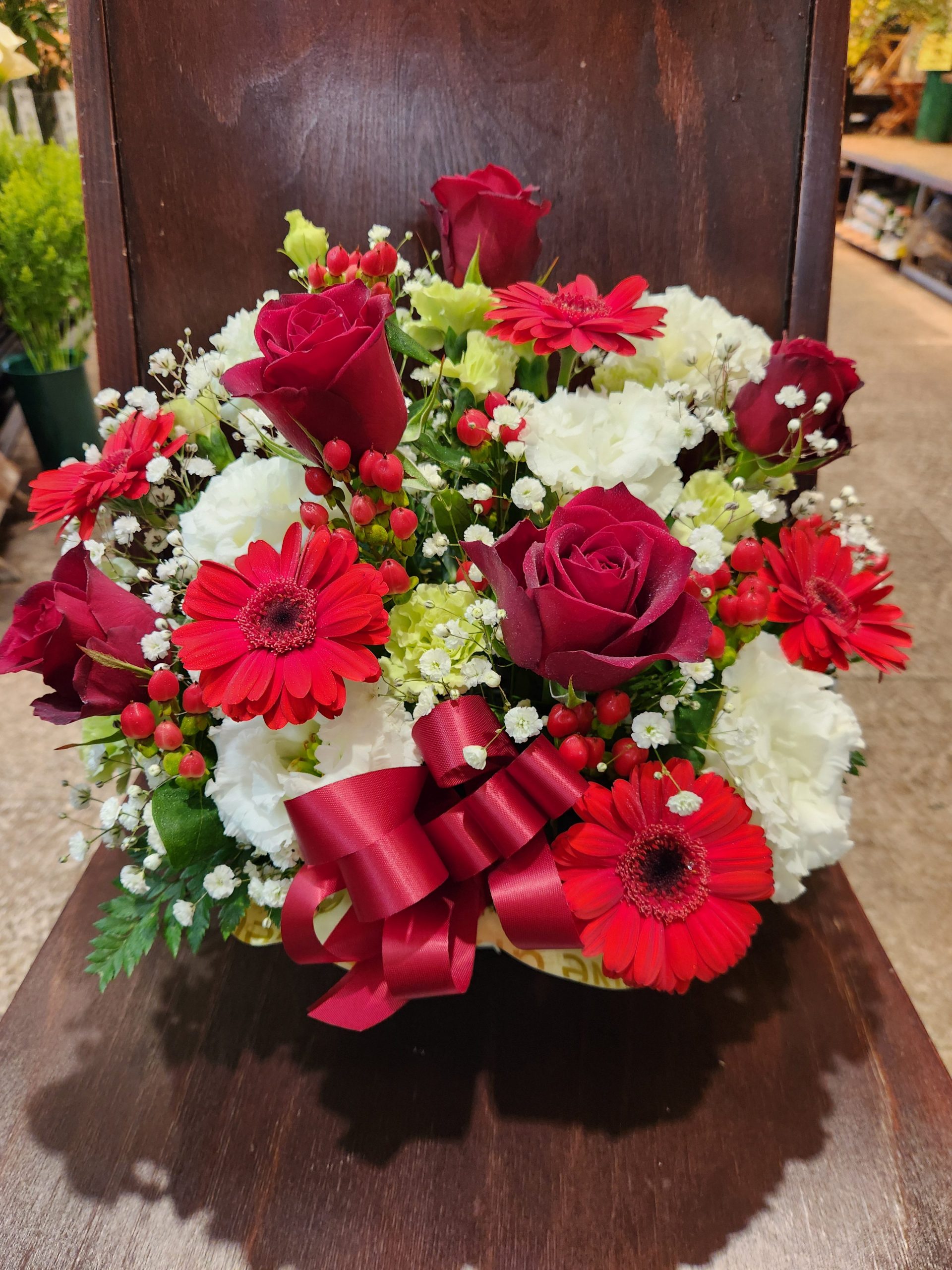 紅白｜「花里」　（神奈川県逗子市の花キューピット加盟店 花屋）のブログ