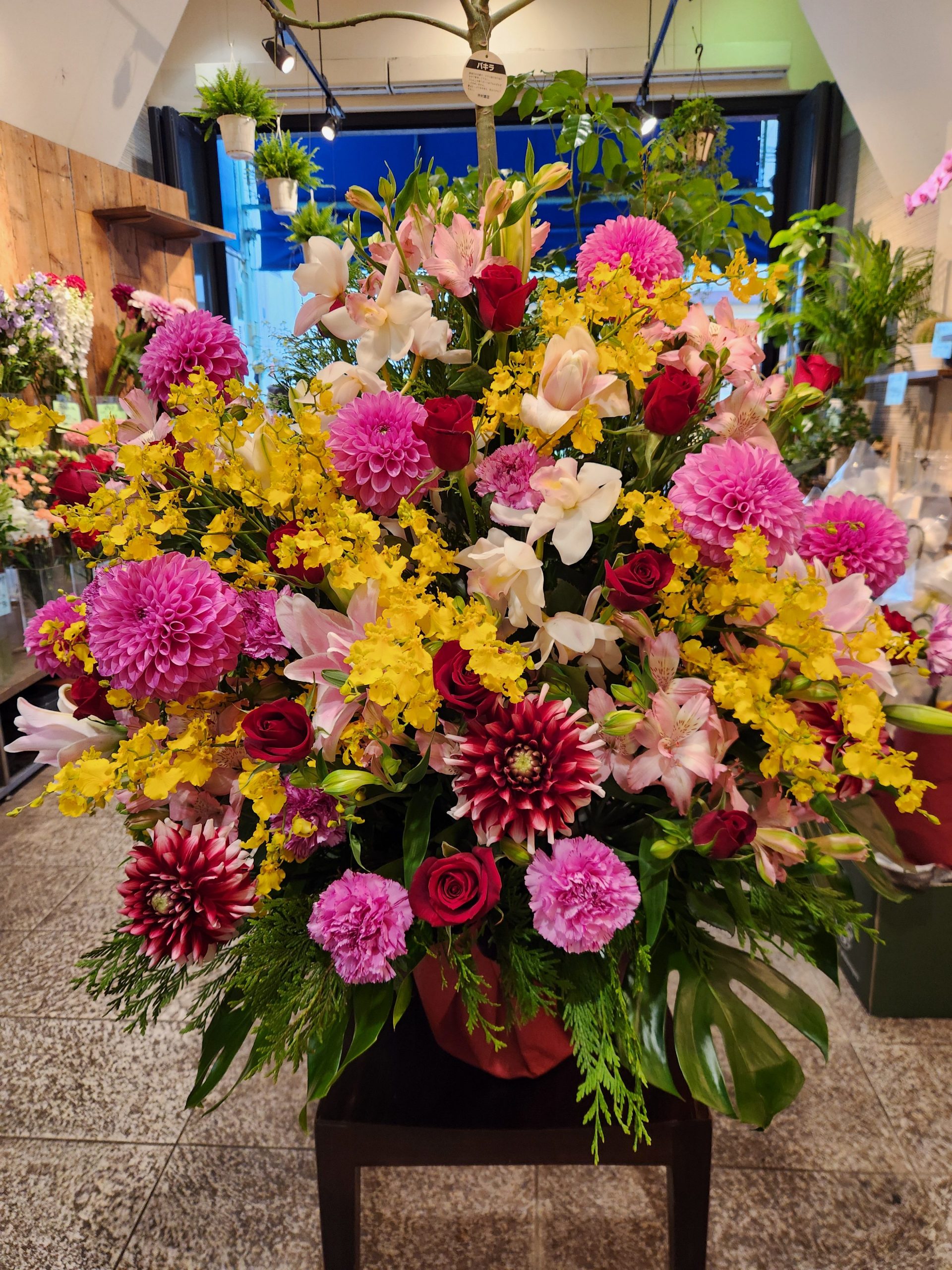 おめでとうございます|「花里」　（神奈川県逗子市の花屋）のブログ